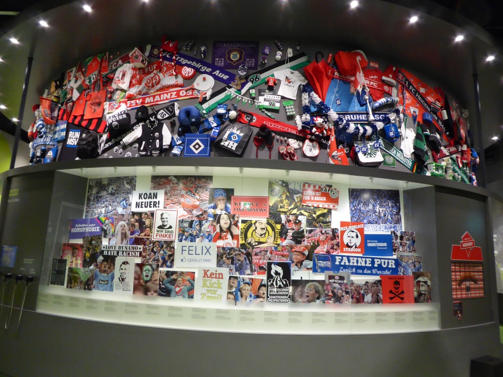 German Football Museum: Fans memorabilia