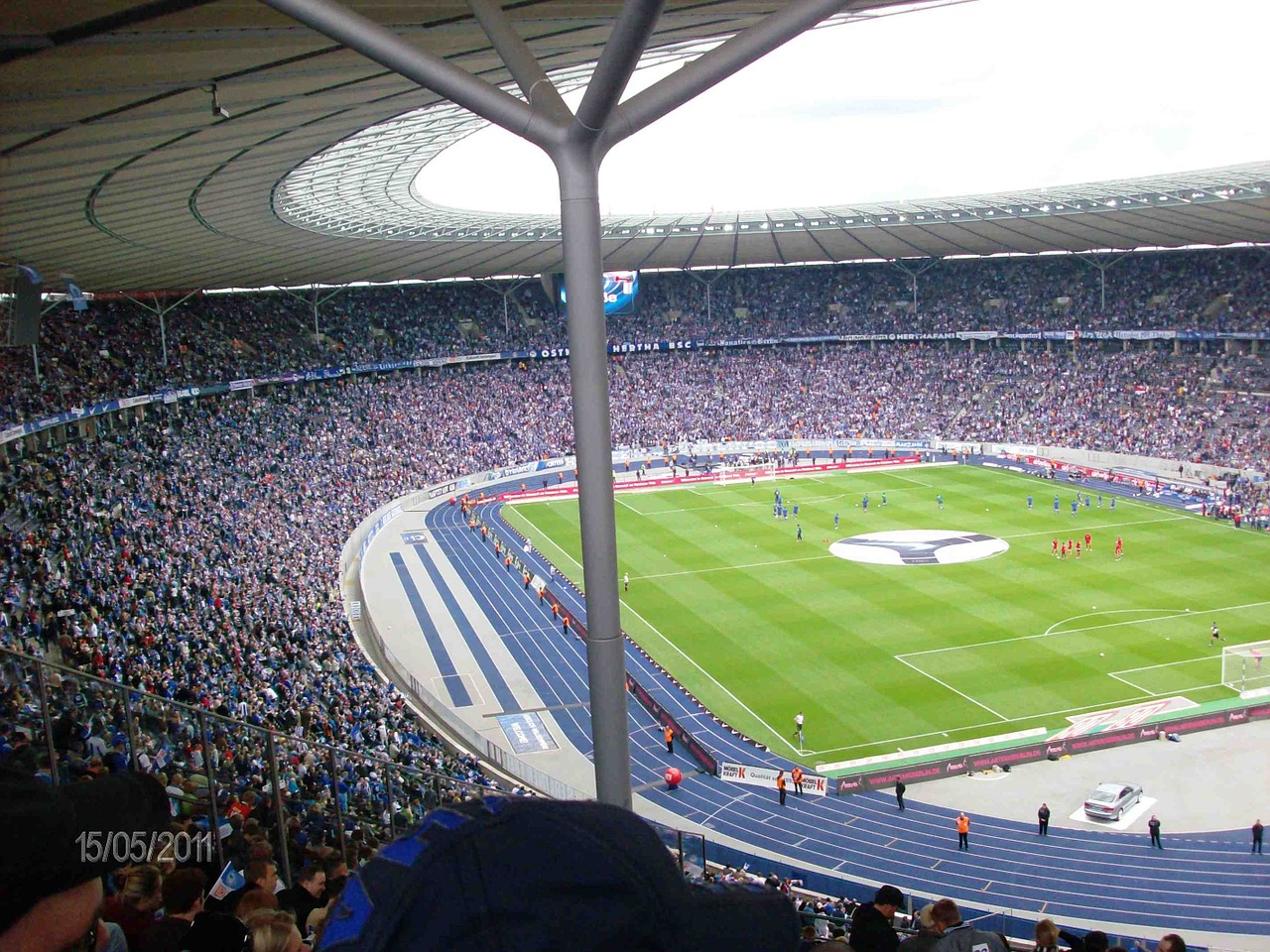 Olympiastadion - Home to Hertha Berlin
