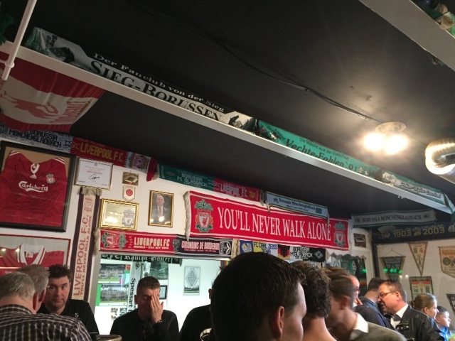 Liverpool bar at Borussia Mönchengladbach FanHaus
